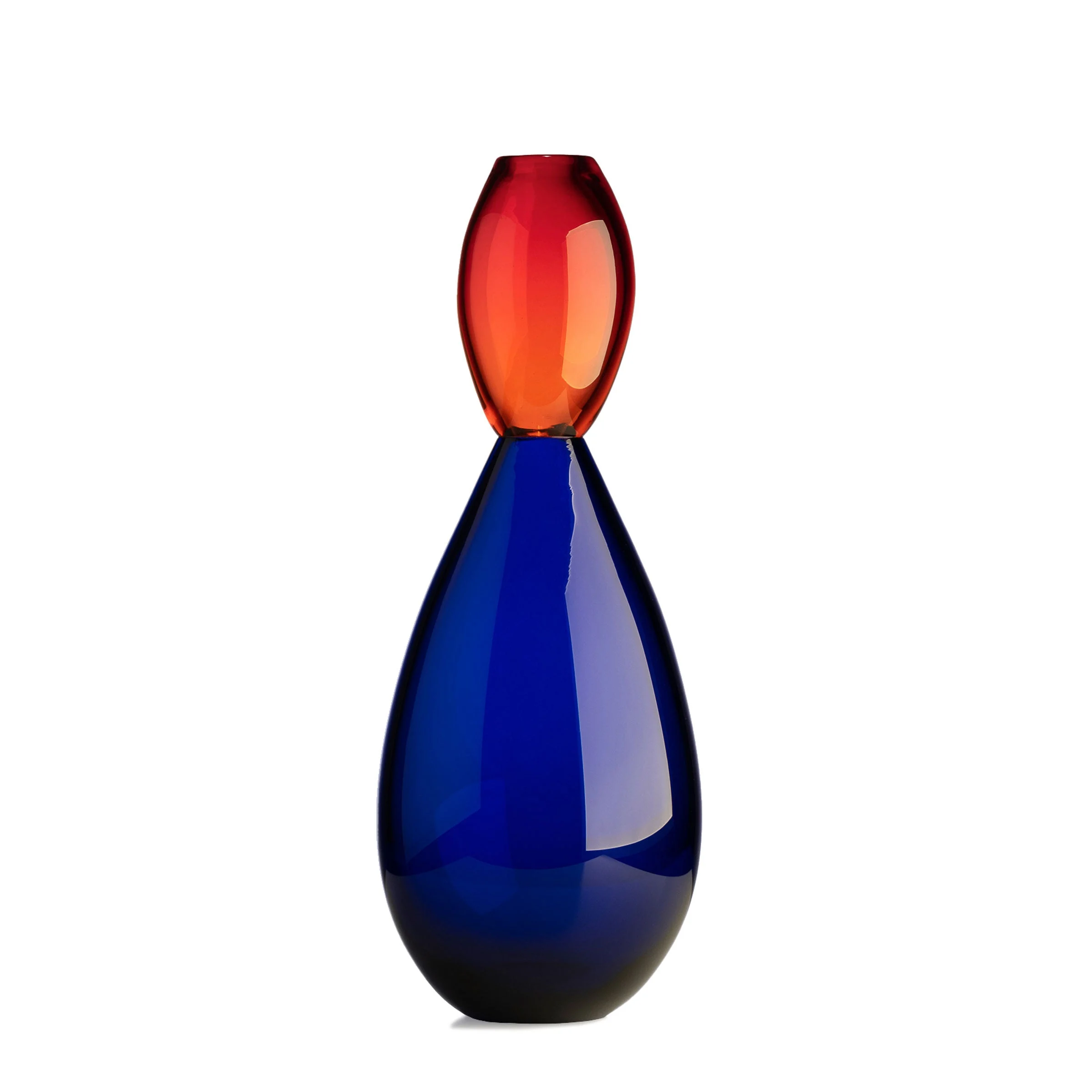 Vaso in Vetro di Murano KING di Karim Rashid per Purho