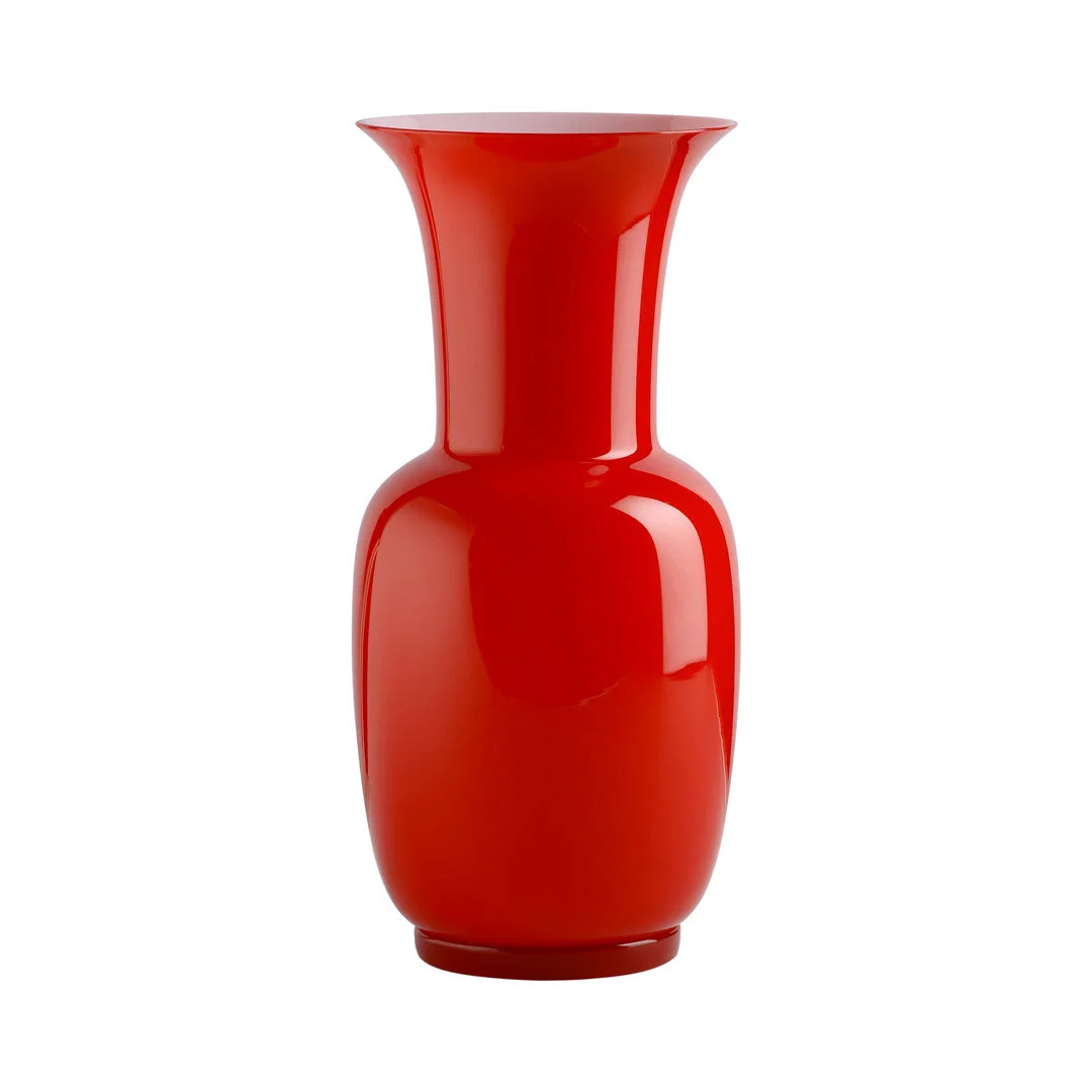Vaso in Vetro di Murano OPALINO di Venini