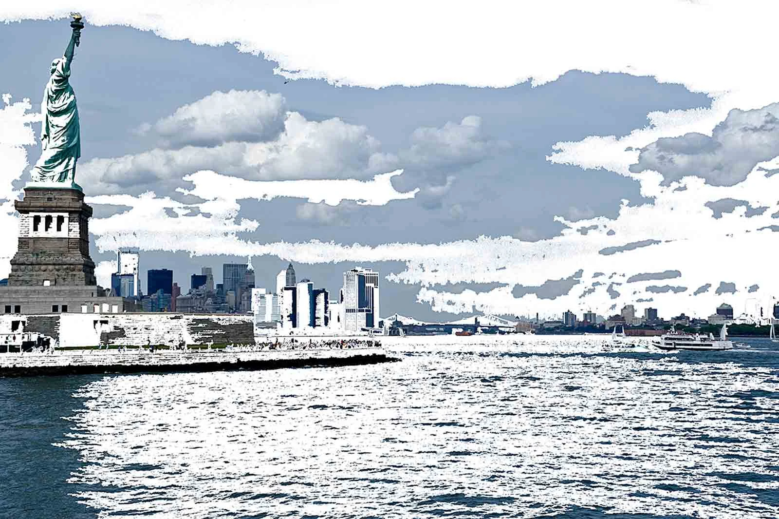 NEW YORK LIBERTY - Maurizio Gabbana - 2021 - 40 x 60 - Edizione Limitata