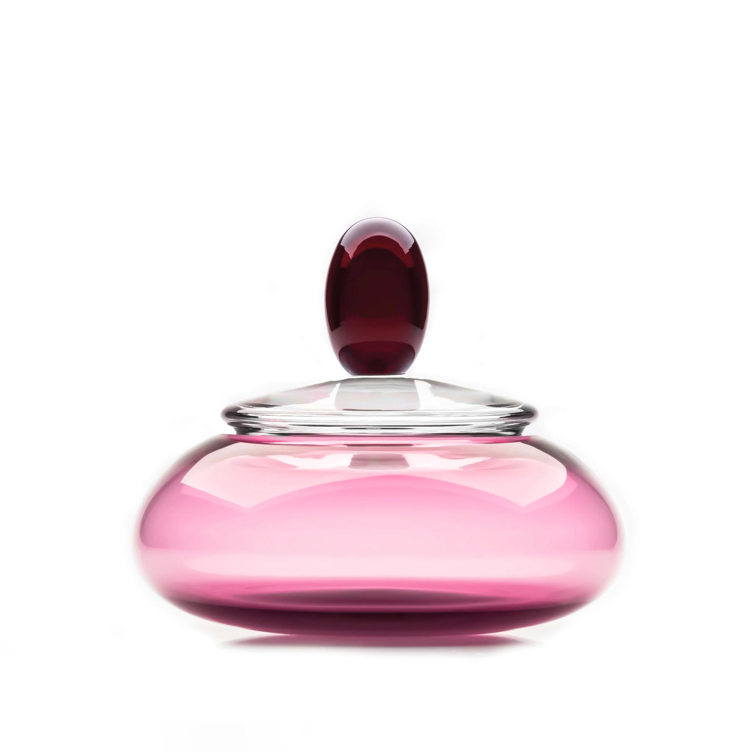 Contenitore ornamentale in vetro di Murano KOUNTESS di Karim Rashid per Purho