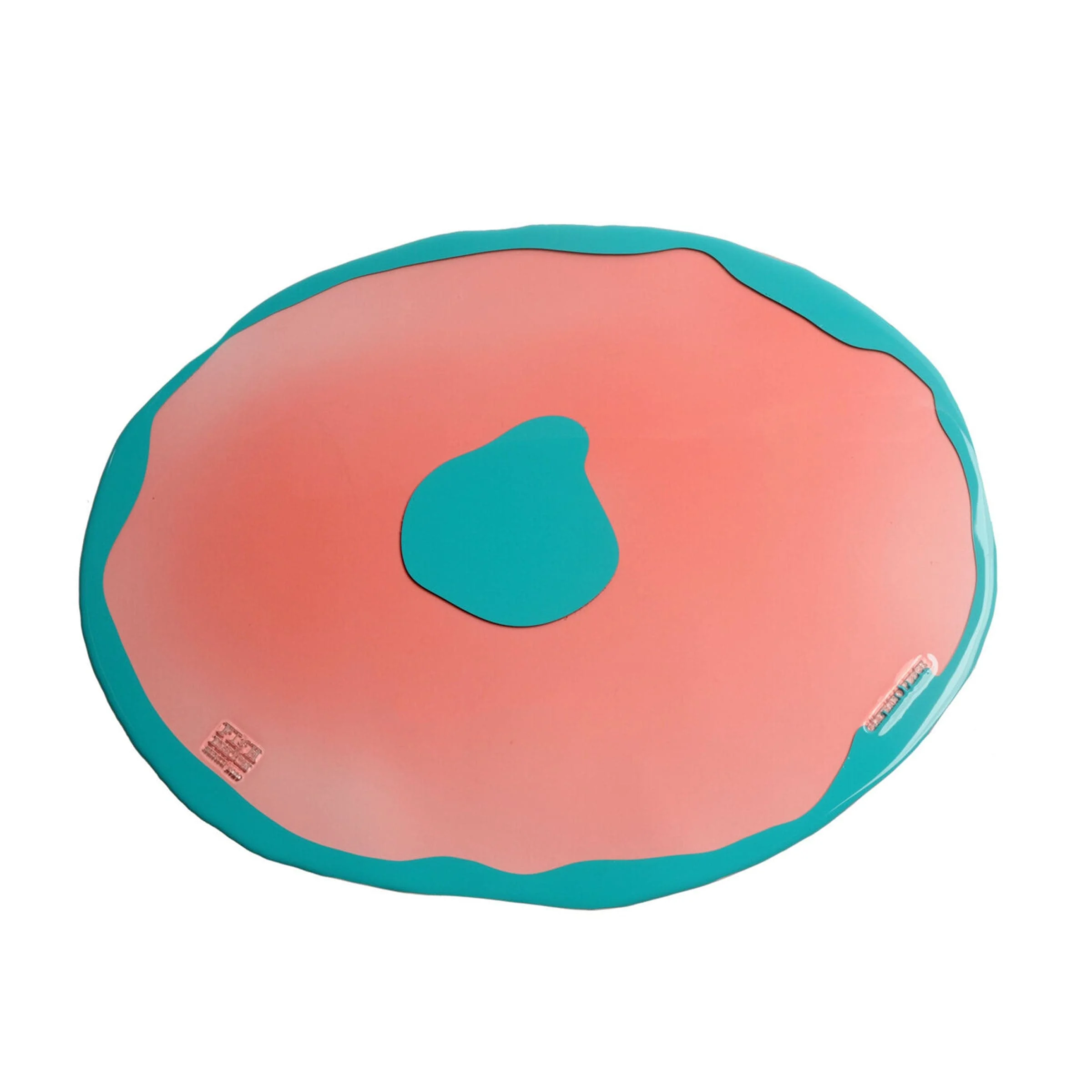 Tovagliette TABLE-MATES RO Clear Pink Set di 6 di Gaetano Pesce per Fish Design