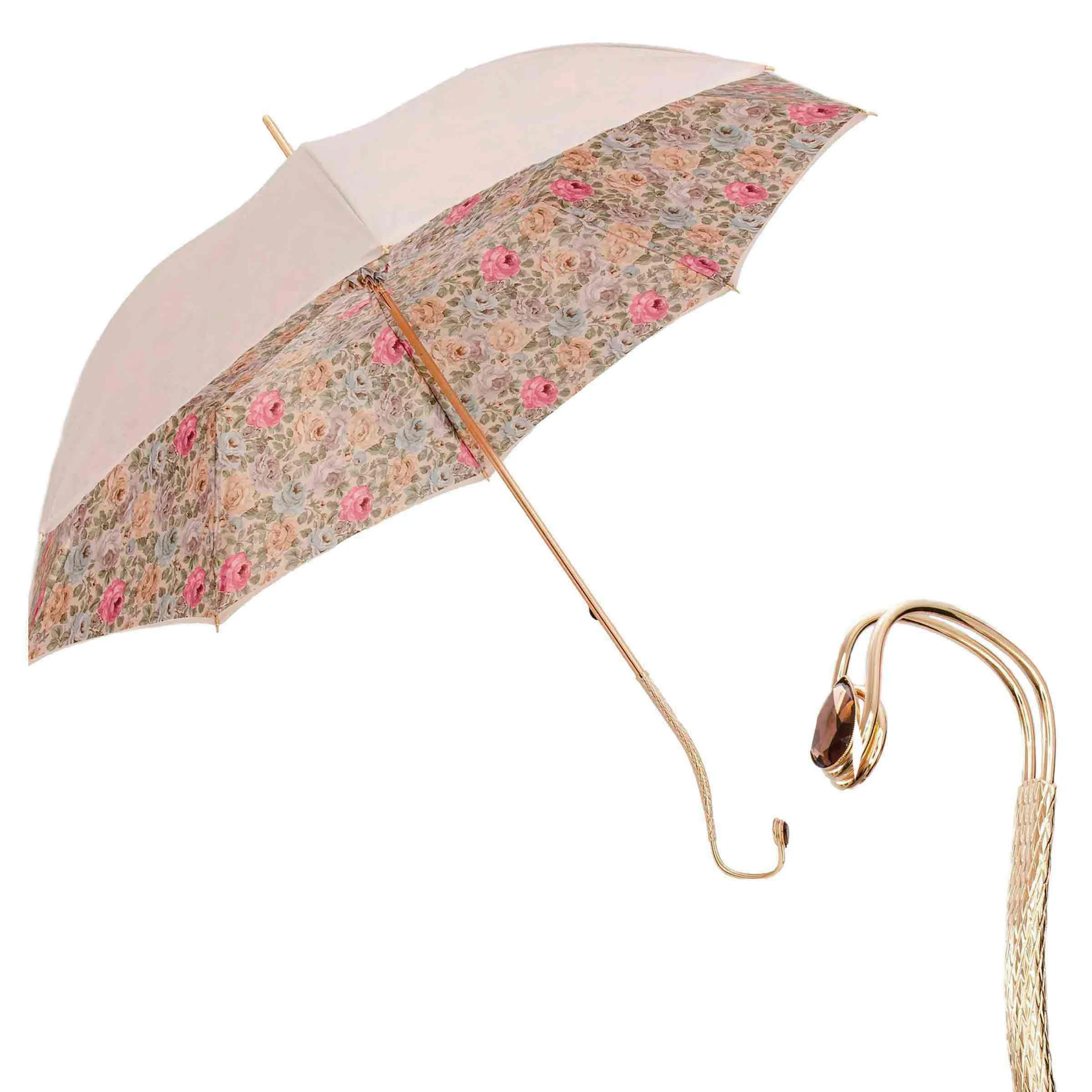 Ombrello ROMANTIC con Manico in Ottone