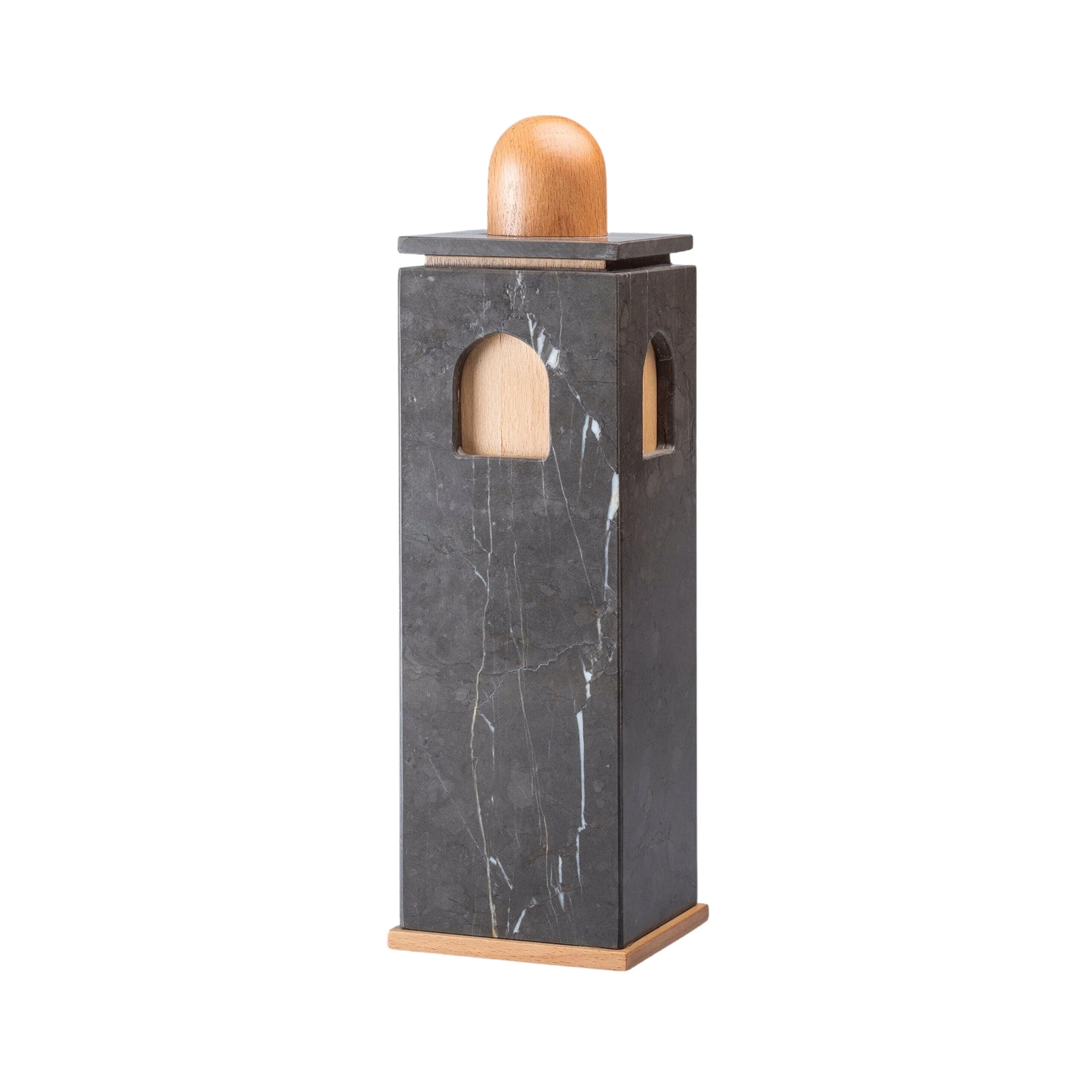 Scatola in Marmo e Legno QUBA di Gabriele D'Angelo