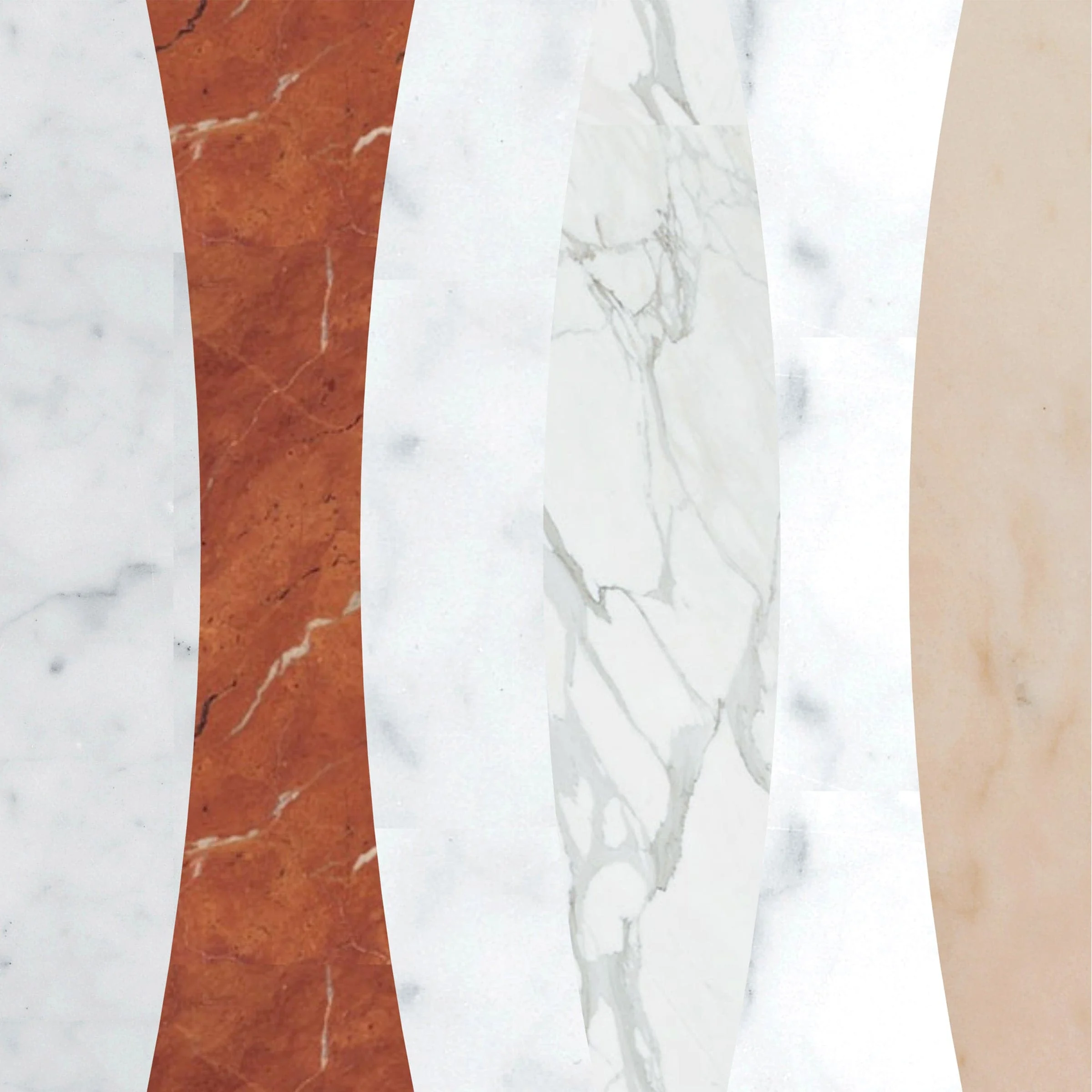 Piastrella in Marmo Intarsiata INTARSIA R16-105