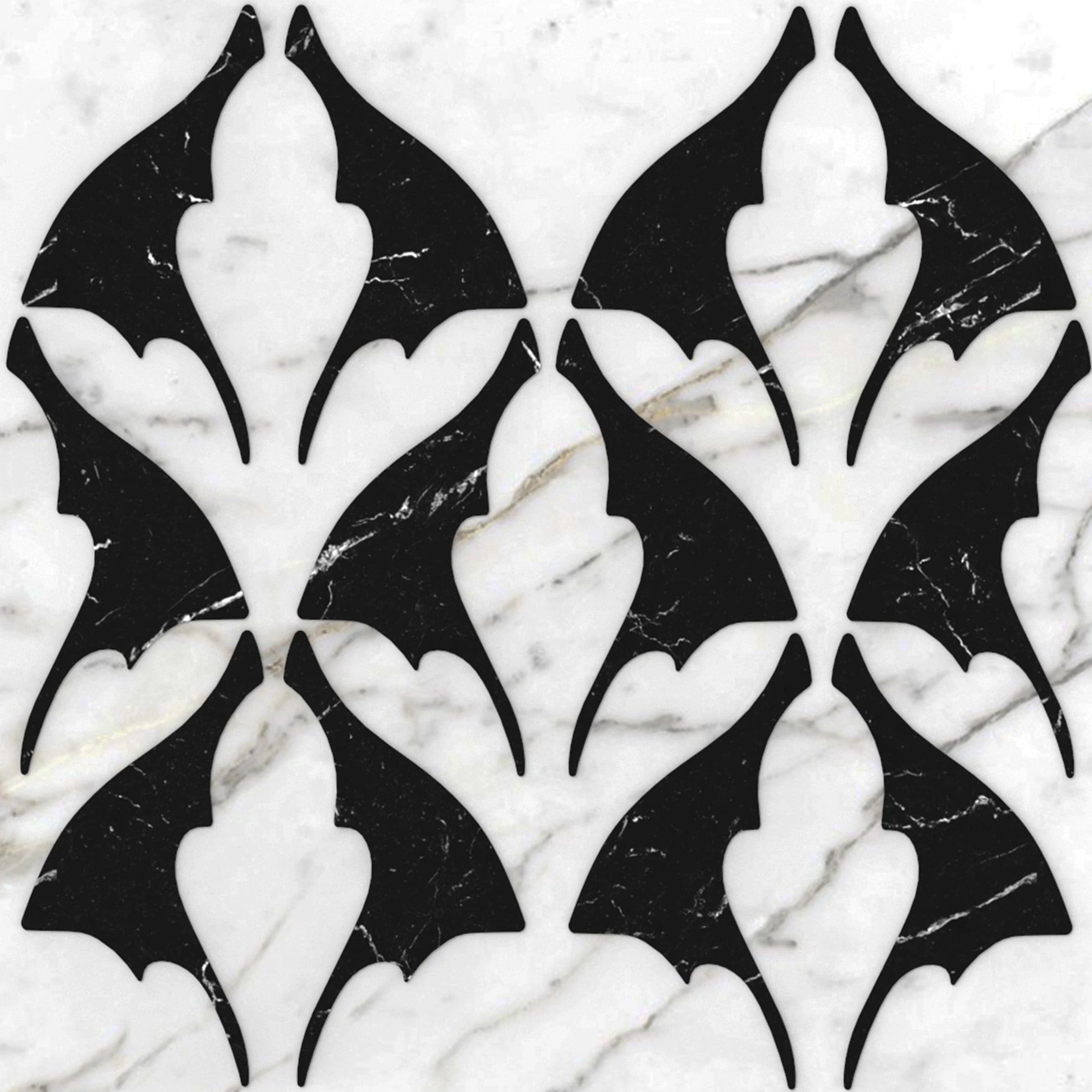Piastrella in Marmo Intarsiata INTARSIA R16-109