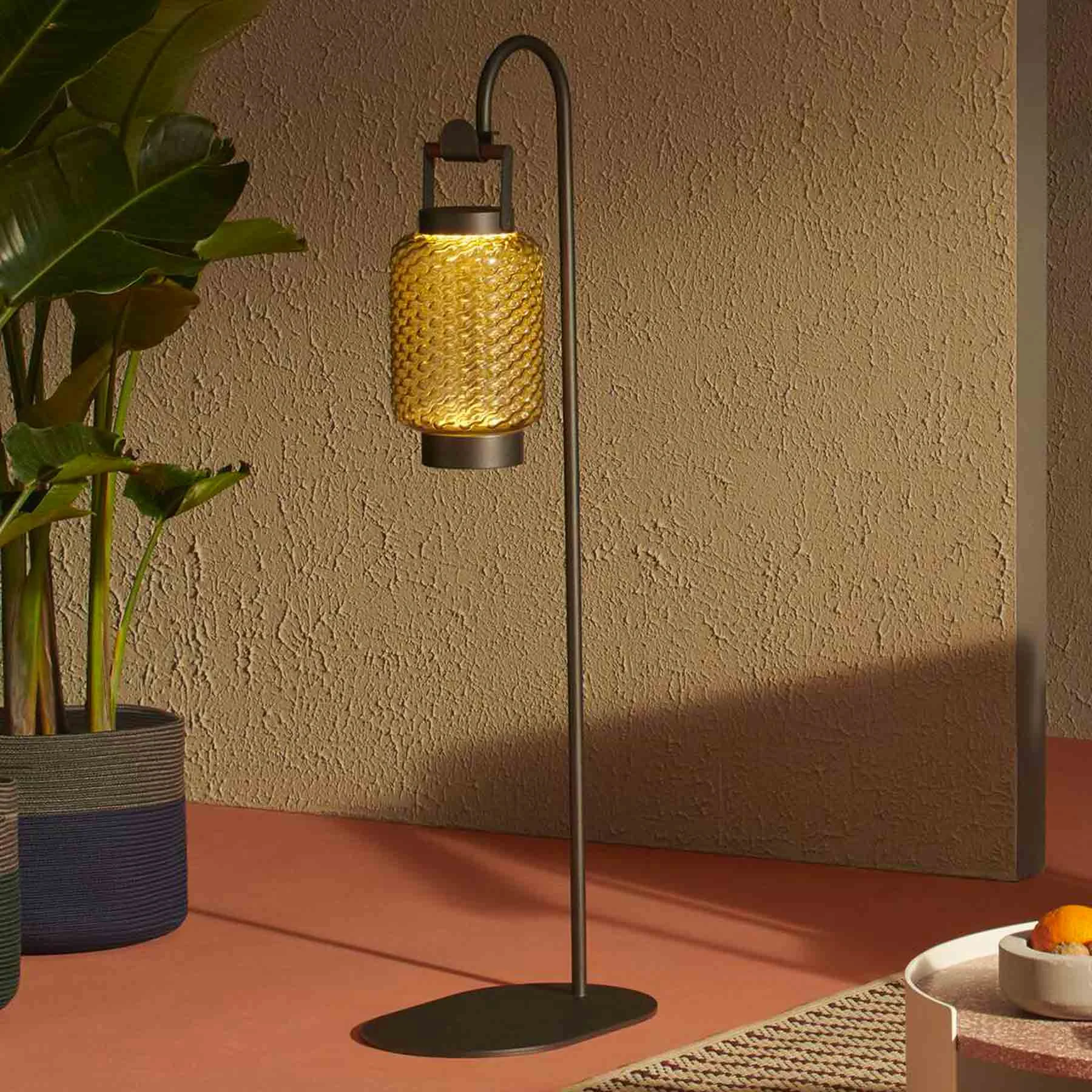 Lampada portatile da pavimento ricaricabile FICUPALA OUTDOOR, progettata da Cassina