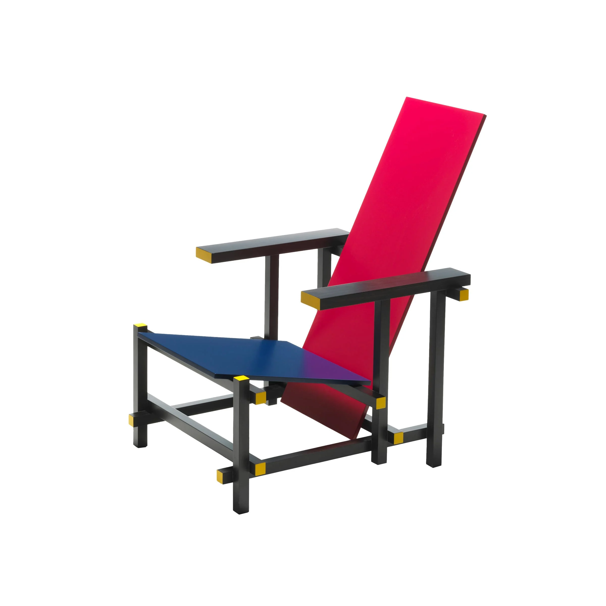 Poltrona RED AND BLUE, di Gerrit T. Rietveld per Cassina