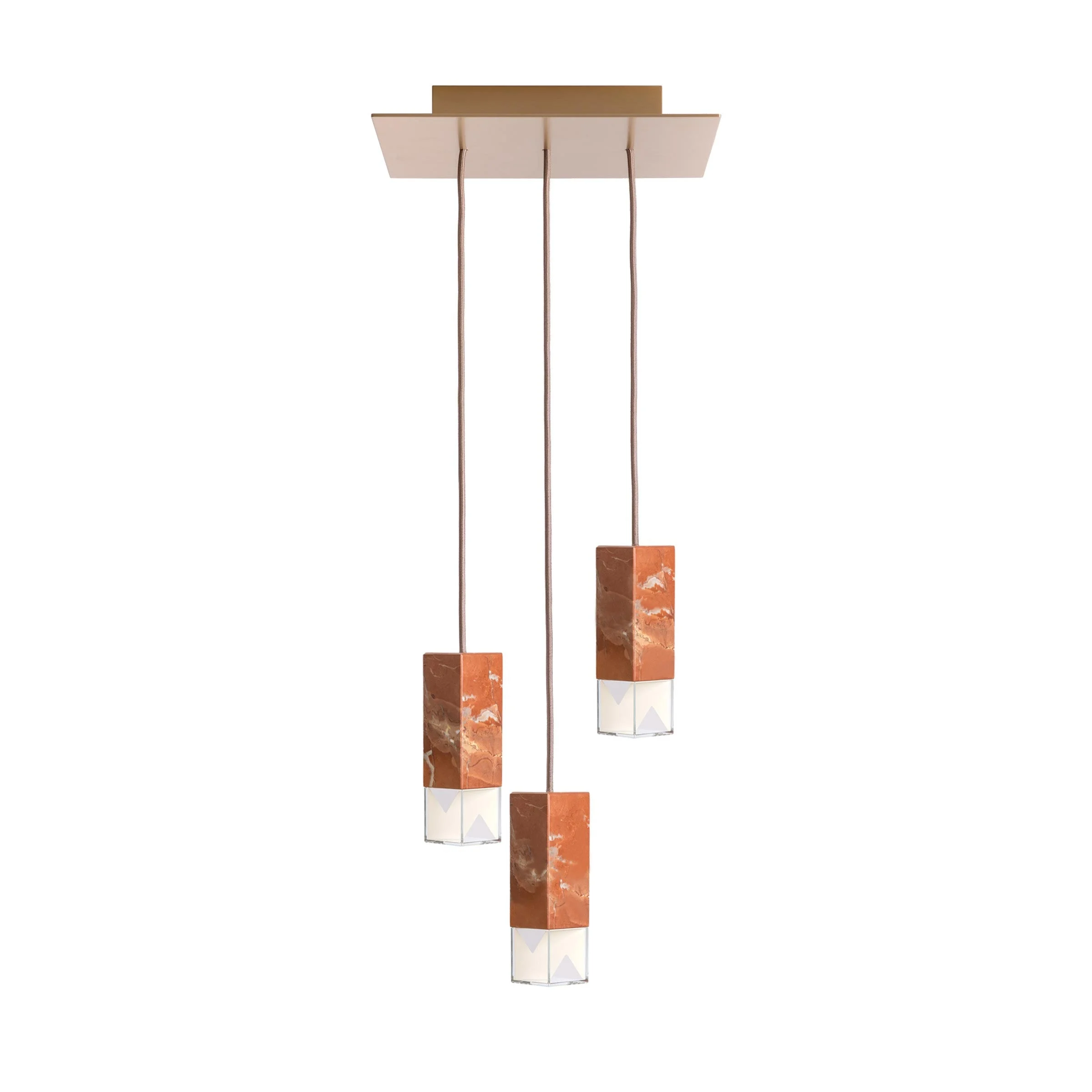 Lampadario LAMP/ONE Trio Chandelier di Formaminima