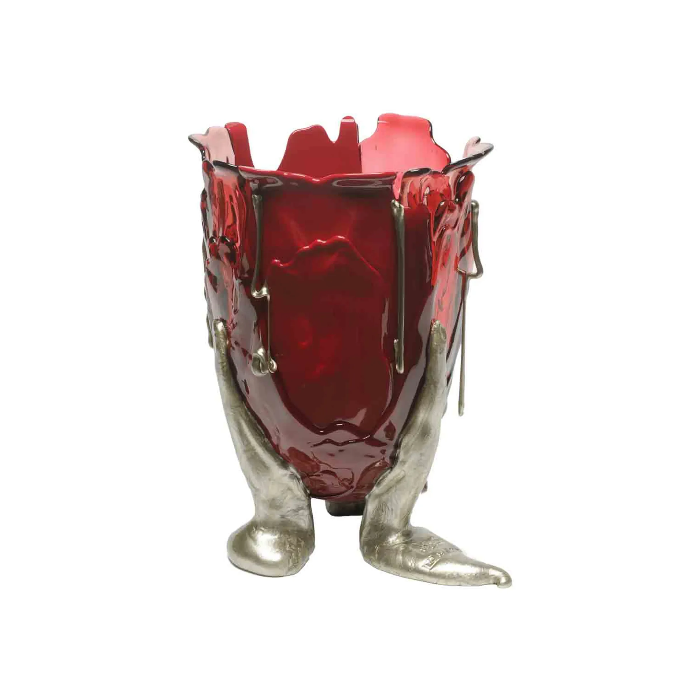 Vaso in Resina CLEAR SPECIAL EXTRA COLOUR di Gaetano Pesce per Fish Design