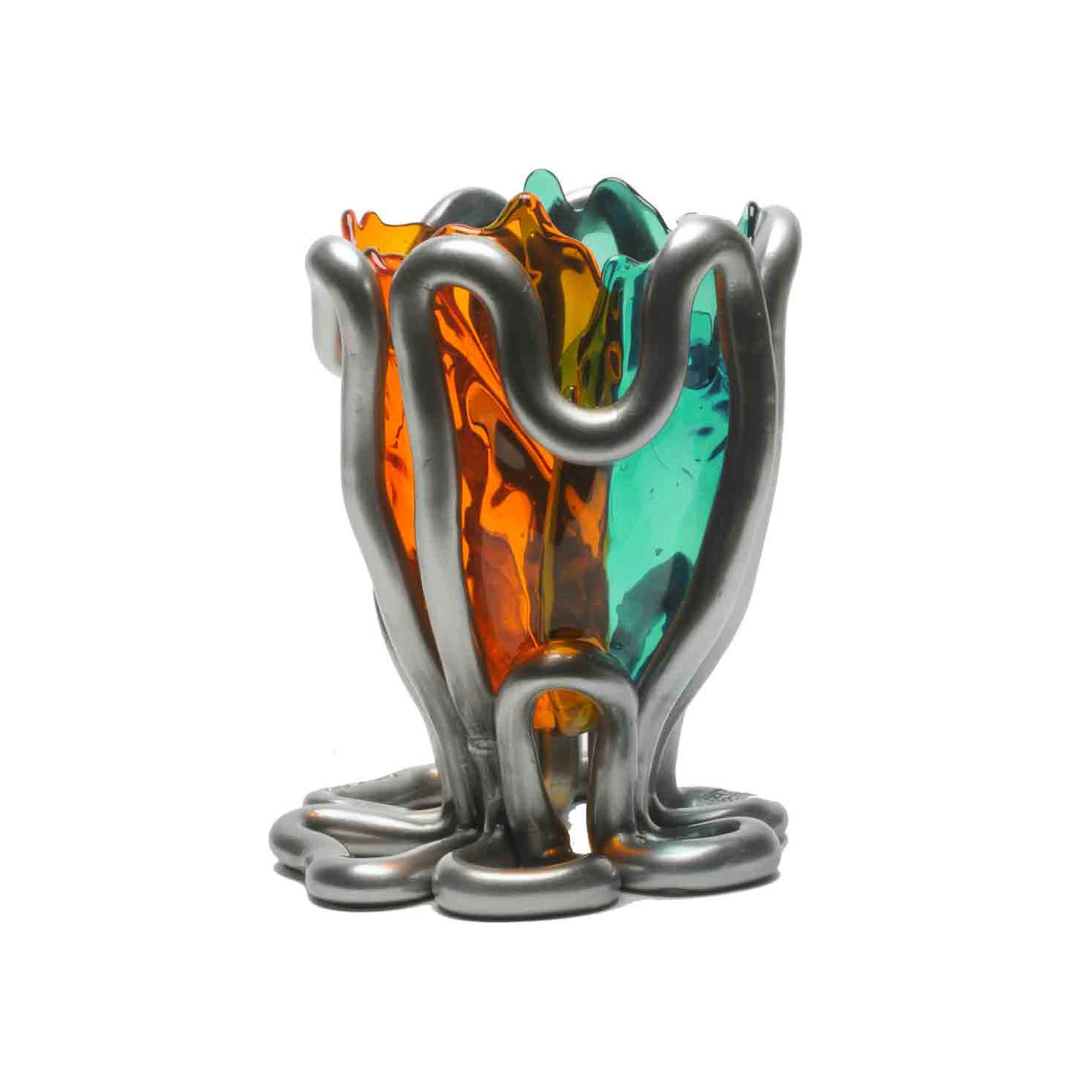 Vaso in Resina INDIAN SUMMER EXTRA COLOUR di Gaetano Pesce per Fish Design