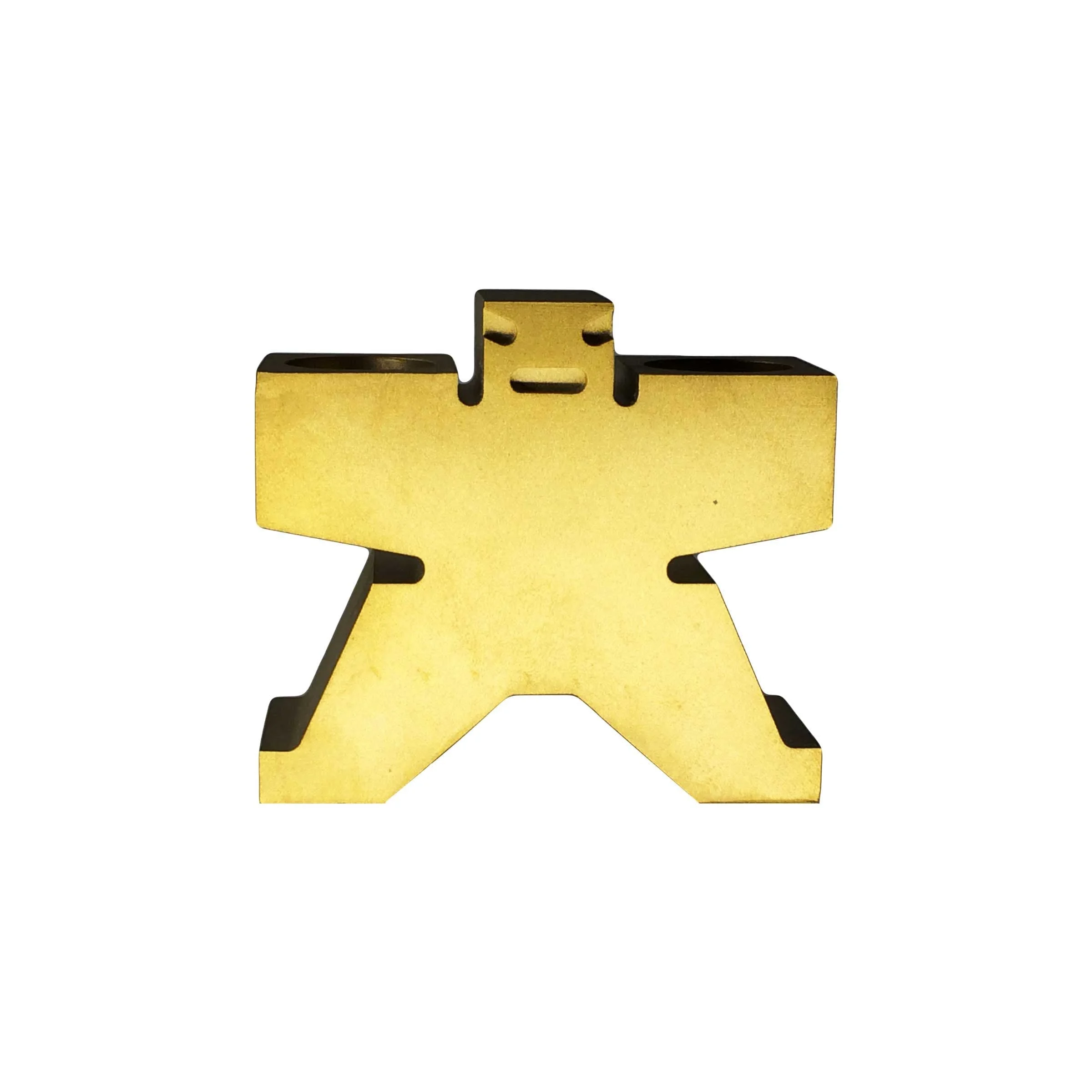 Candeliere in Ottone SUMO di Denis Santachiara per Cyrcus Design
