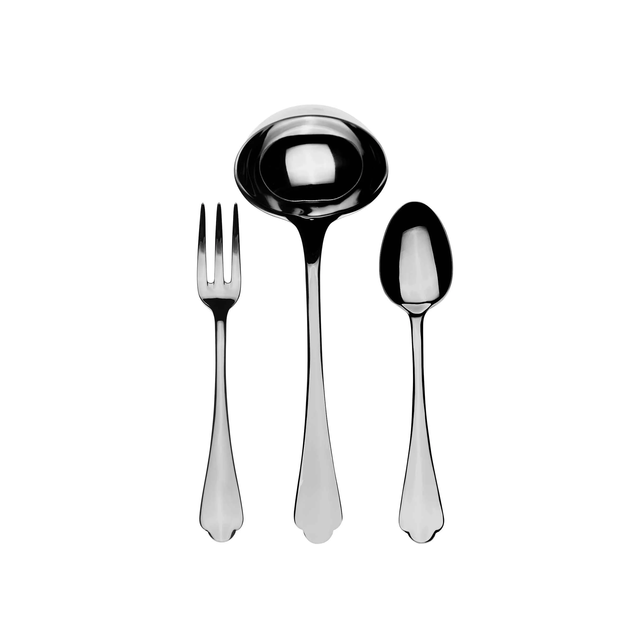 Set da Portata in Acciaio Inossidabile DOLCE VITA di Mepra