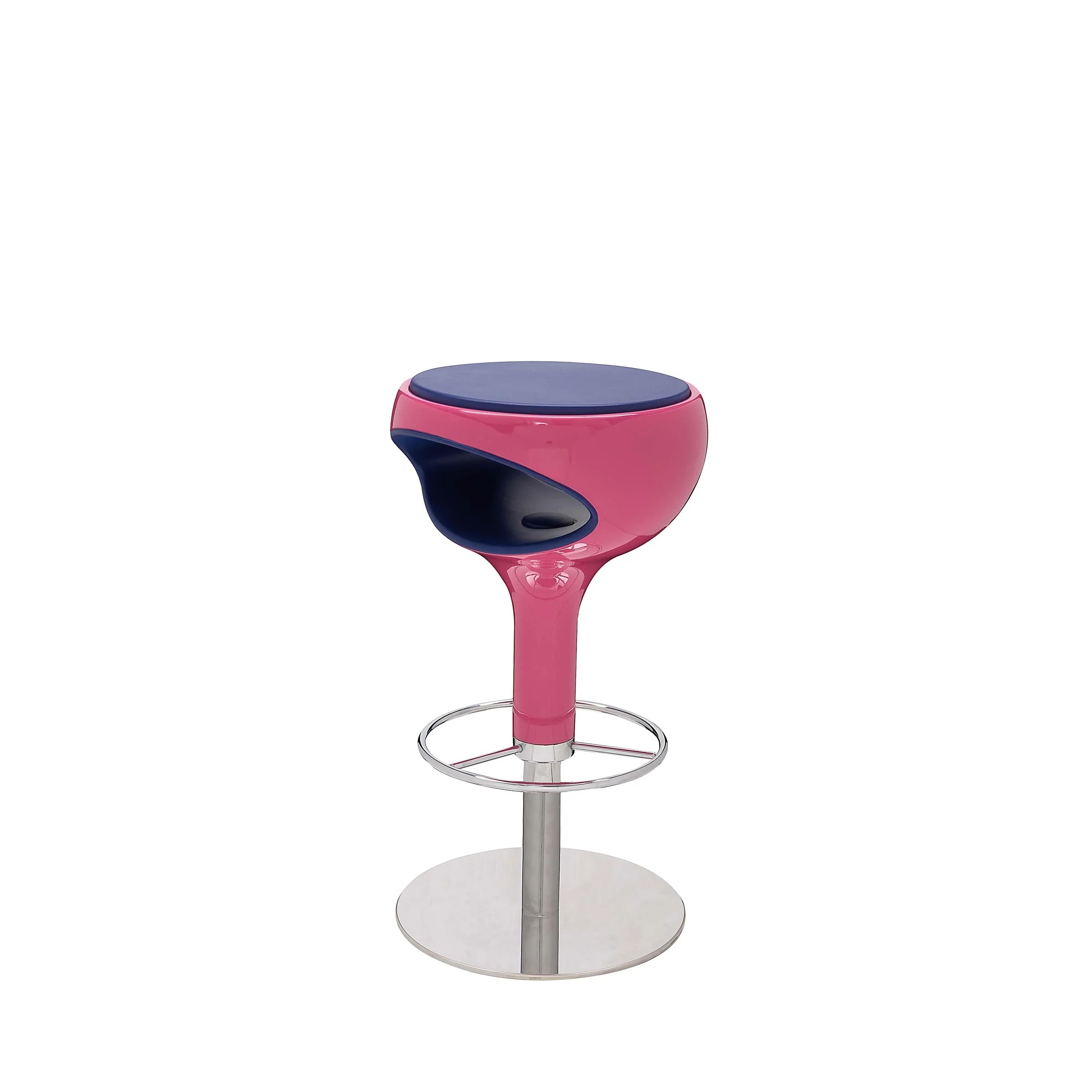 Stool-RING-Giancarlo-Zema-Giovannetti-RINGSTOOLPI-1.webp Sgabello da Bar Regolabile Girevole RING di Giancarlo Zema per Giovannetti
