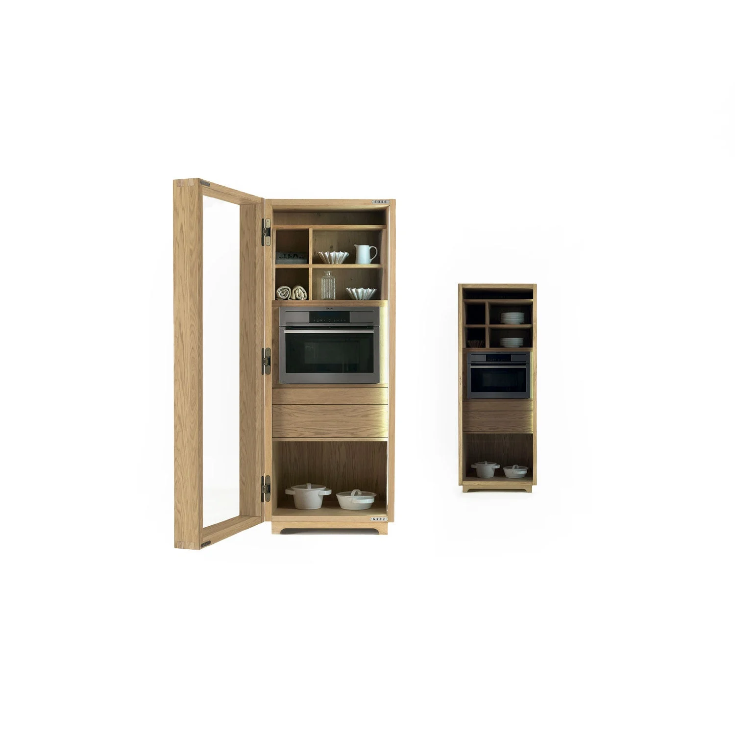 Mobile Contenitore CAMBUSA COOK GLASS SMALL by Giuliano & Gabriele Cappelletti for Riva 1920