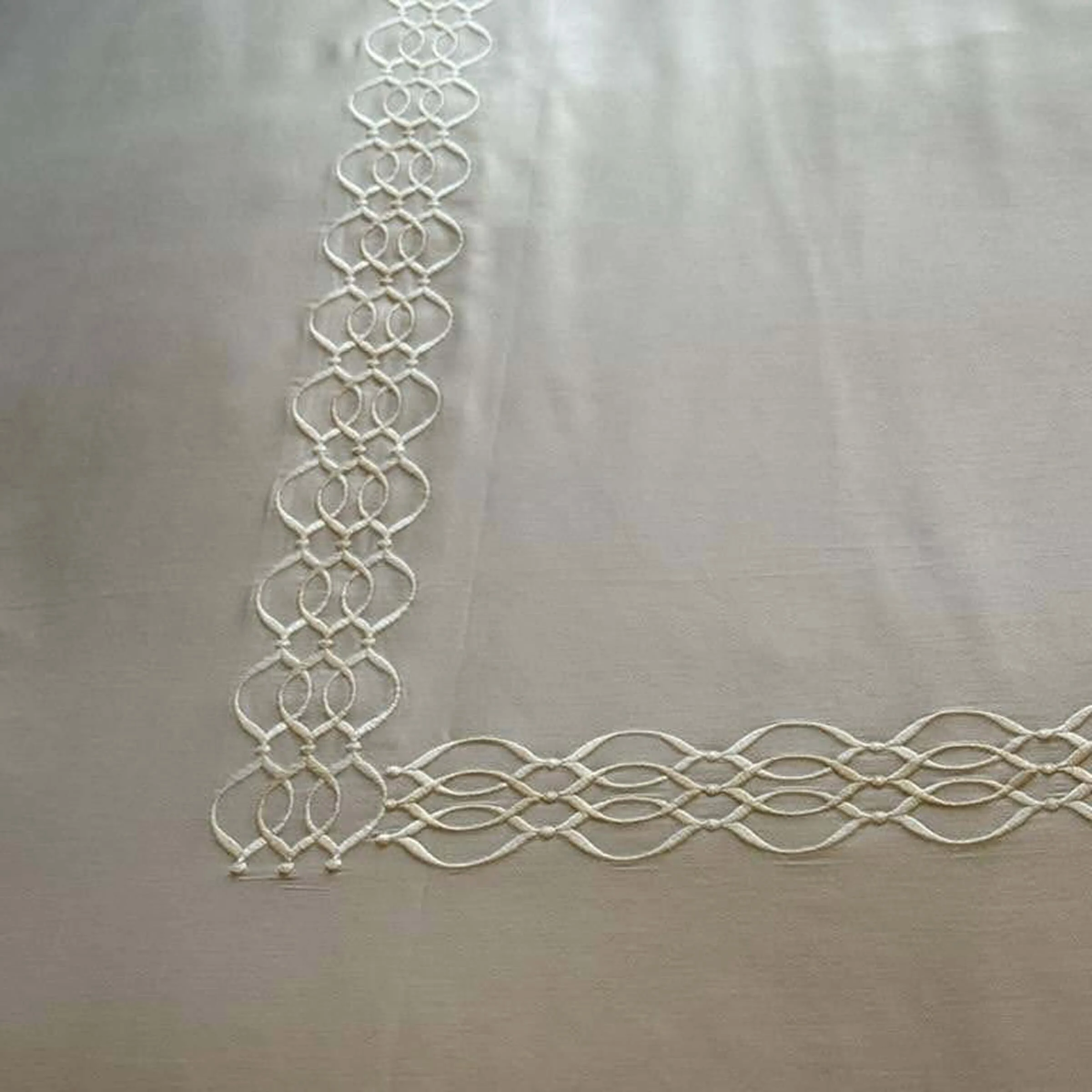 Copripiumino in Cotone Egiziano OVAL CHAIN di Cittadini