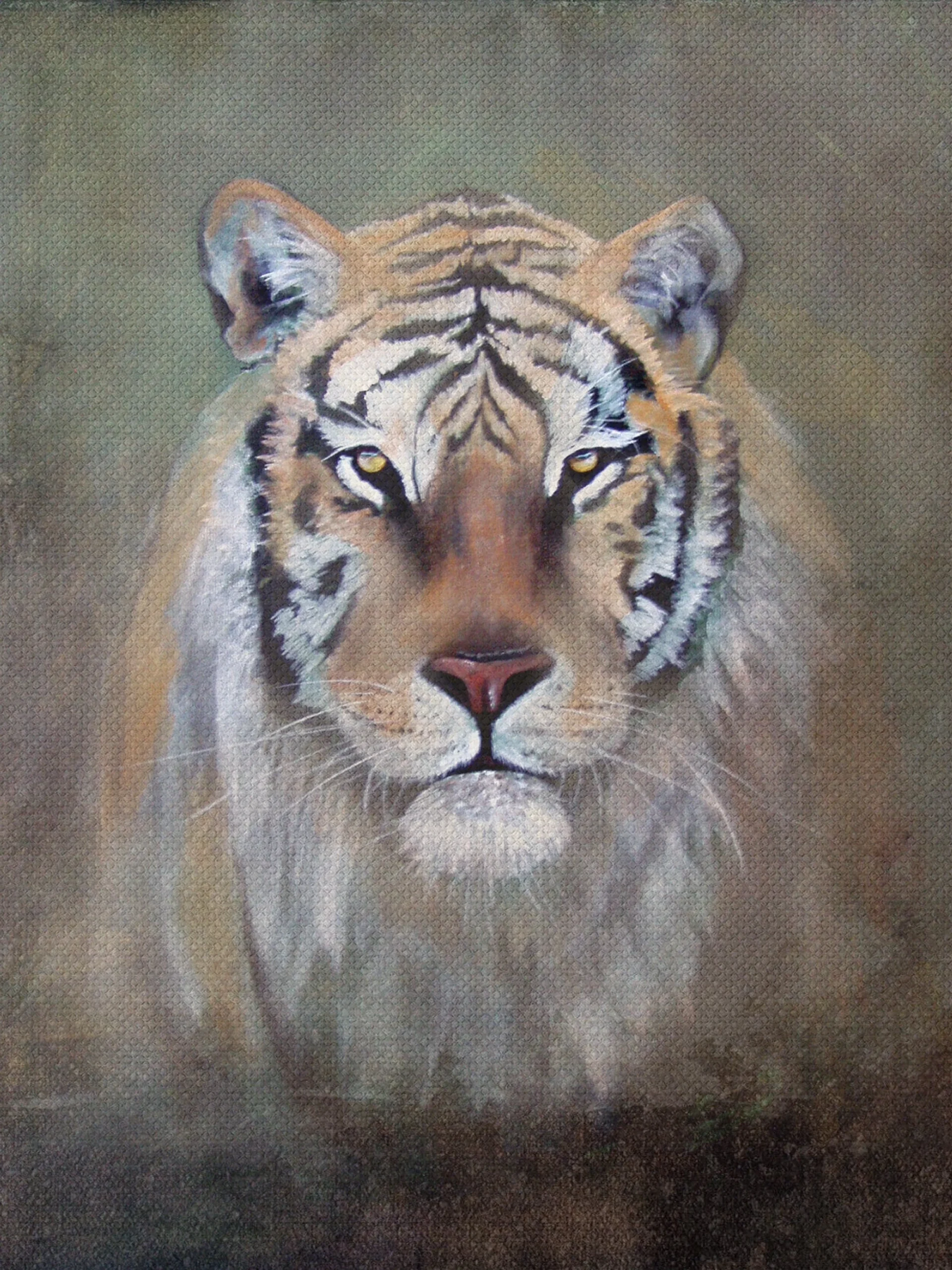 Dipinto su Tela TIGER'S HEAD 1