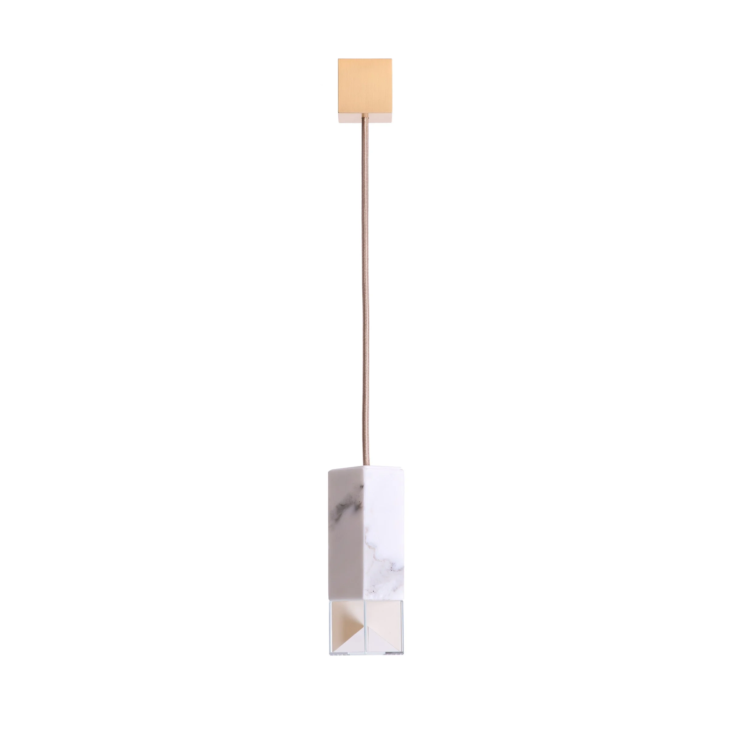 Lampada a sospensione in marmo LAMP/ONE di Formaminima
