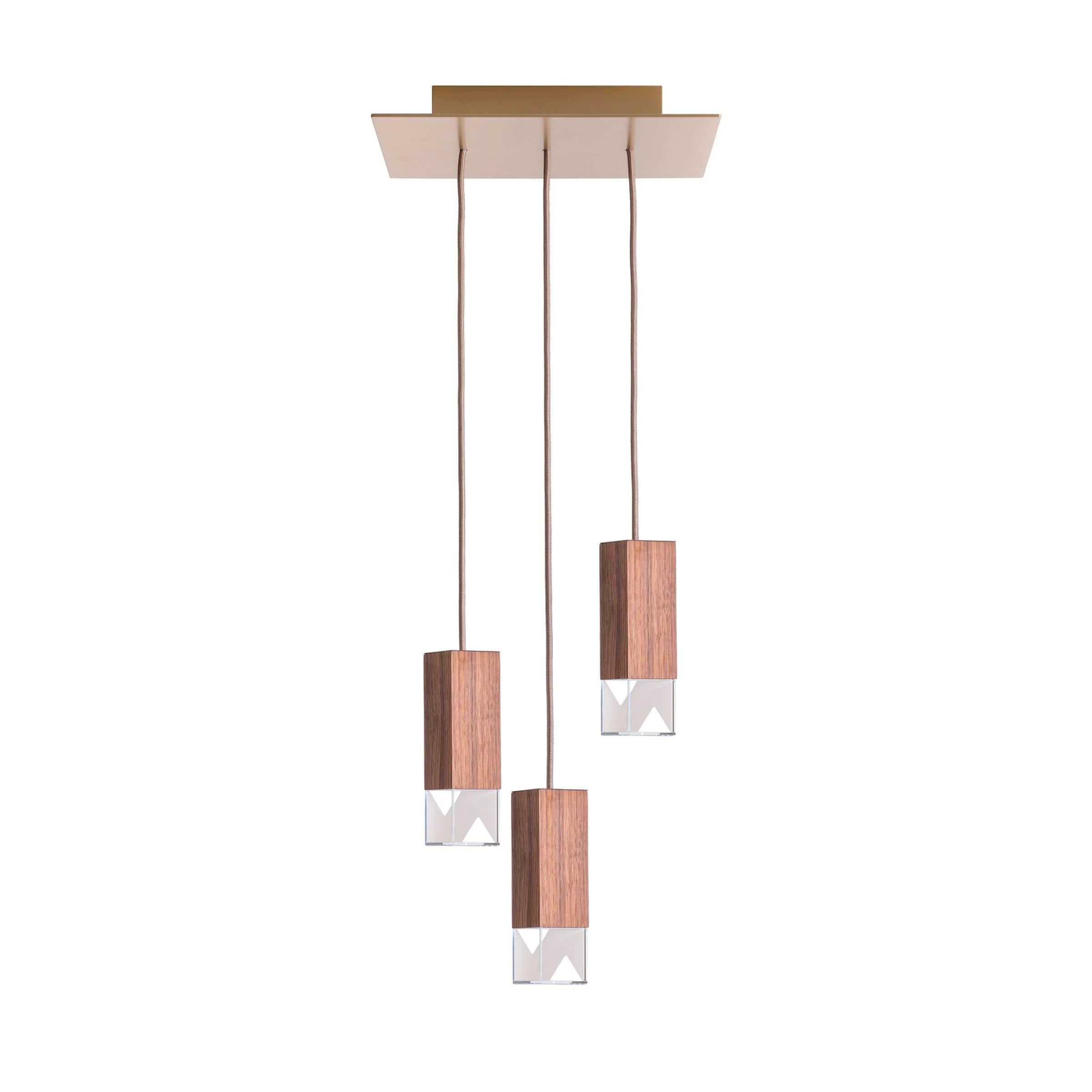Lampadario in legno LAMP/ONE di Formaminima
