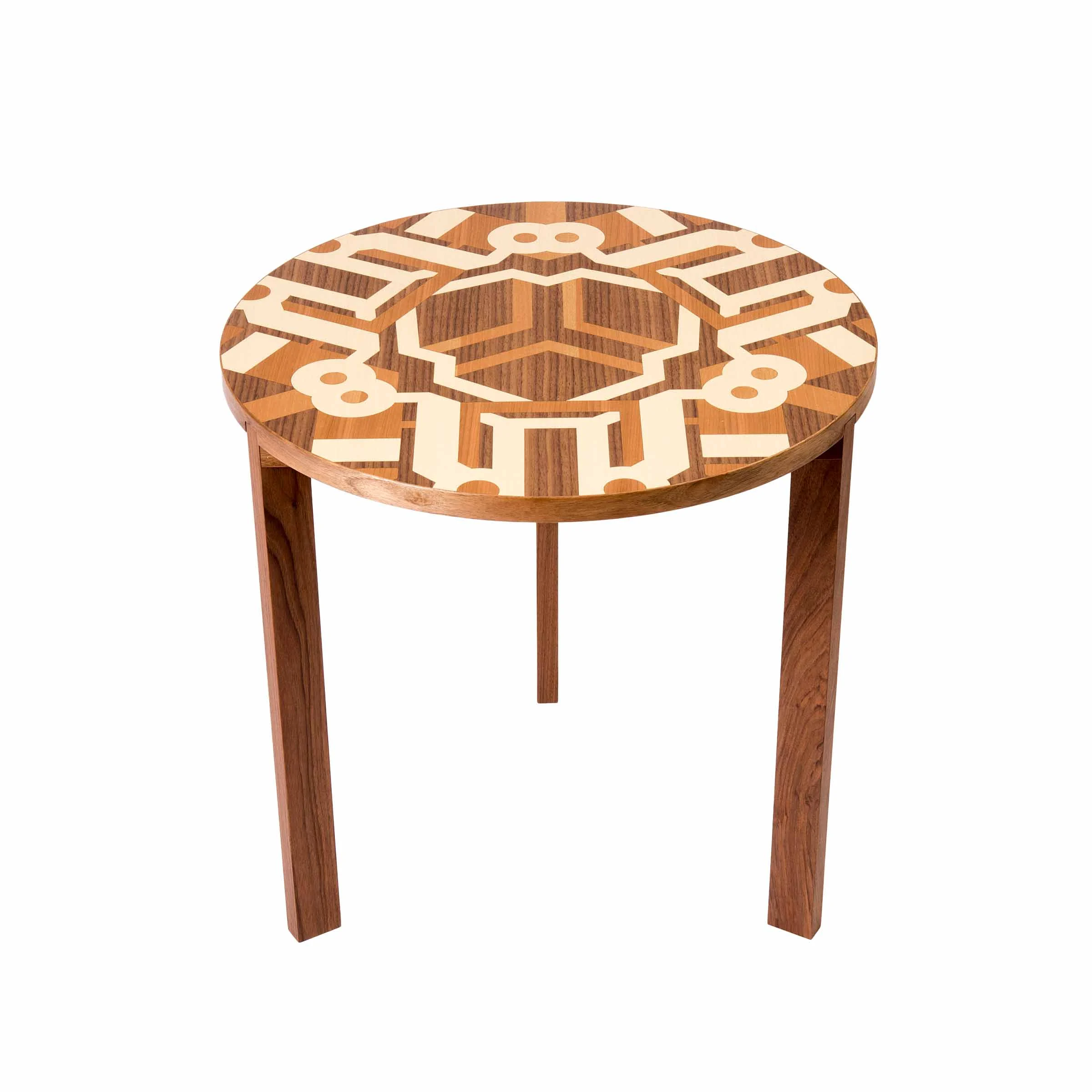 Tavolino in Legno TRISTAR di Bruno Gregory per MikroDesign