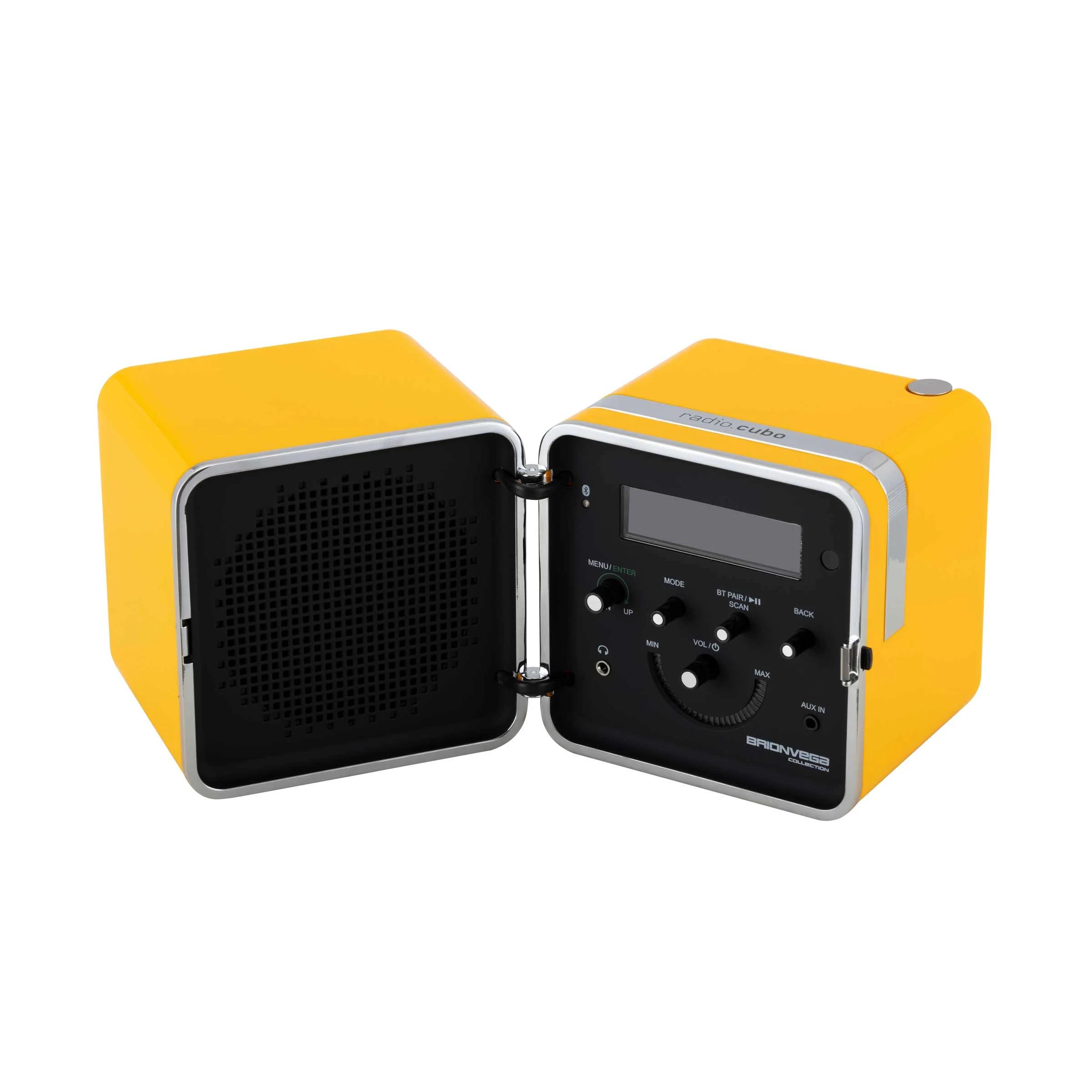 Radio Bluetooth RADIO.CUBO 50° di Sapper & Zanuso per Brionvega