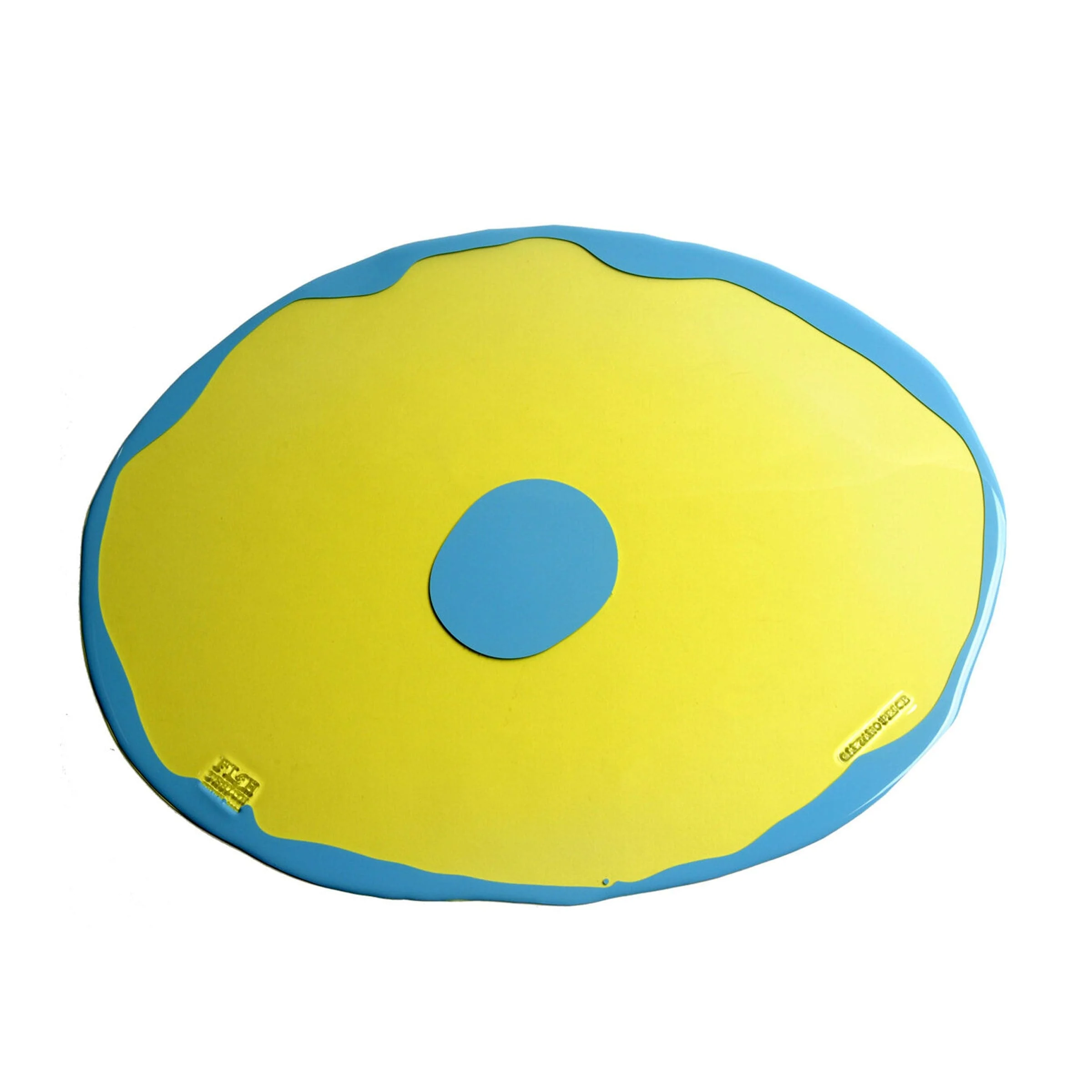 Tovagliette TABLE-MATES RO Clear Yellow Set di 6 di Gaetano Pesce per Fish Design