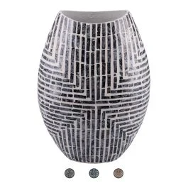 Vaso arredo h. 40 cm, Capiz Sibilla