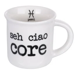 Tazzina caffè 90 ml, pesci, S.P.Q.eRe Zodiaco