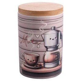 Barattolo moka in ceramica 750 ml, Coffee Time