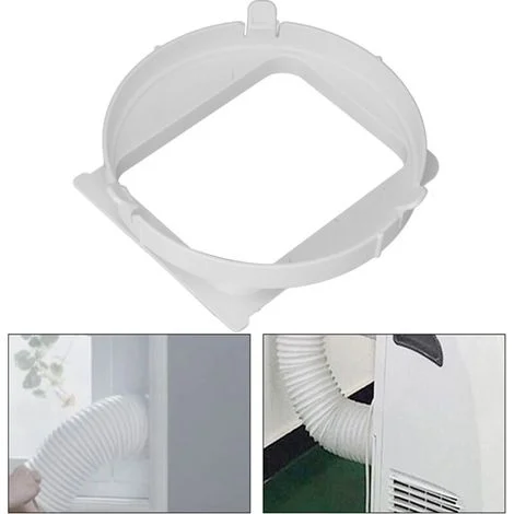 Adattatore per tubo di scarico per condizionatore portatile Midea 1P KY35 – Materiale ABS – Installazione rapida e senza attrezzi – Tenuta ottimale