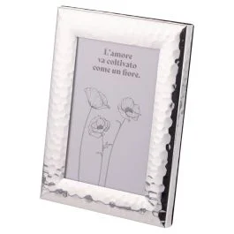 Cornice da tavolo, spazio foto 13X18 cm, silver, Sibilla