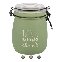 Barattolo 750 ml in vetro, Motivy Color