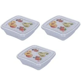 Set 3 contenitori salvafreschezza 0,50 l