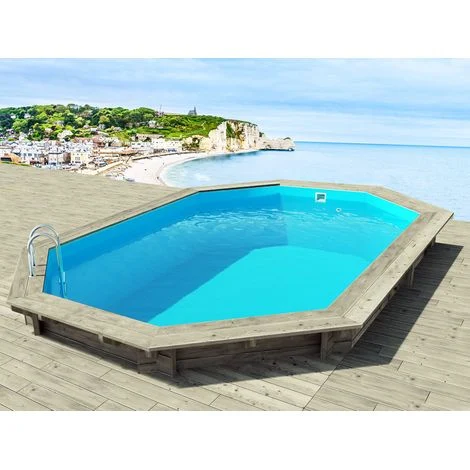 Piscina in legnoBrazilia 1305,86 x 3,86 x 1,30 m