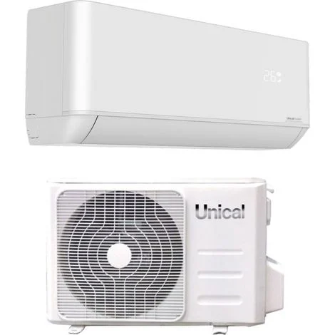 Climatizzatore Condizionatore Unical Inverter serie FLOWY 9000 Btu FLWY 9H R-32 Wi-Fi Optional Classe A++/A+