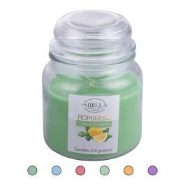 Candela profumata 330 g, Roma Home Fragrances Sibilla