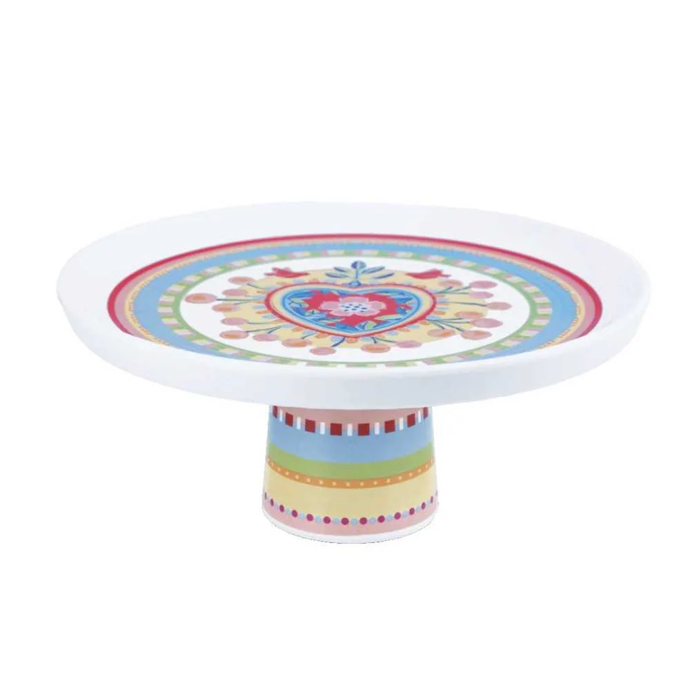 Alzata in melamina “Mamma Mia” Baci Milano cm 21x7 h – colorata, resistente, versatile