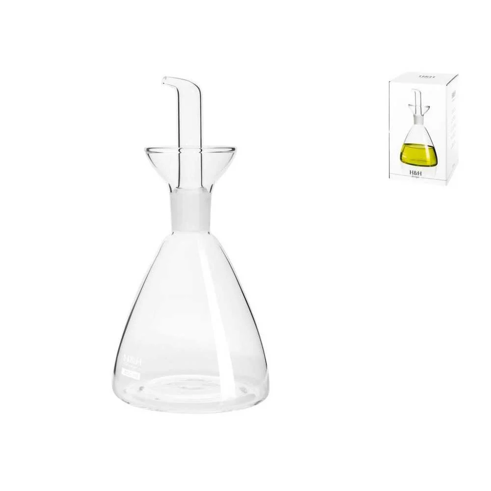 Ampolla Borosilicato Bombata Trasparente 450ml