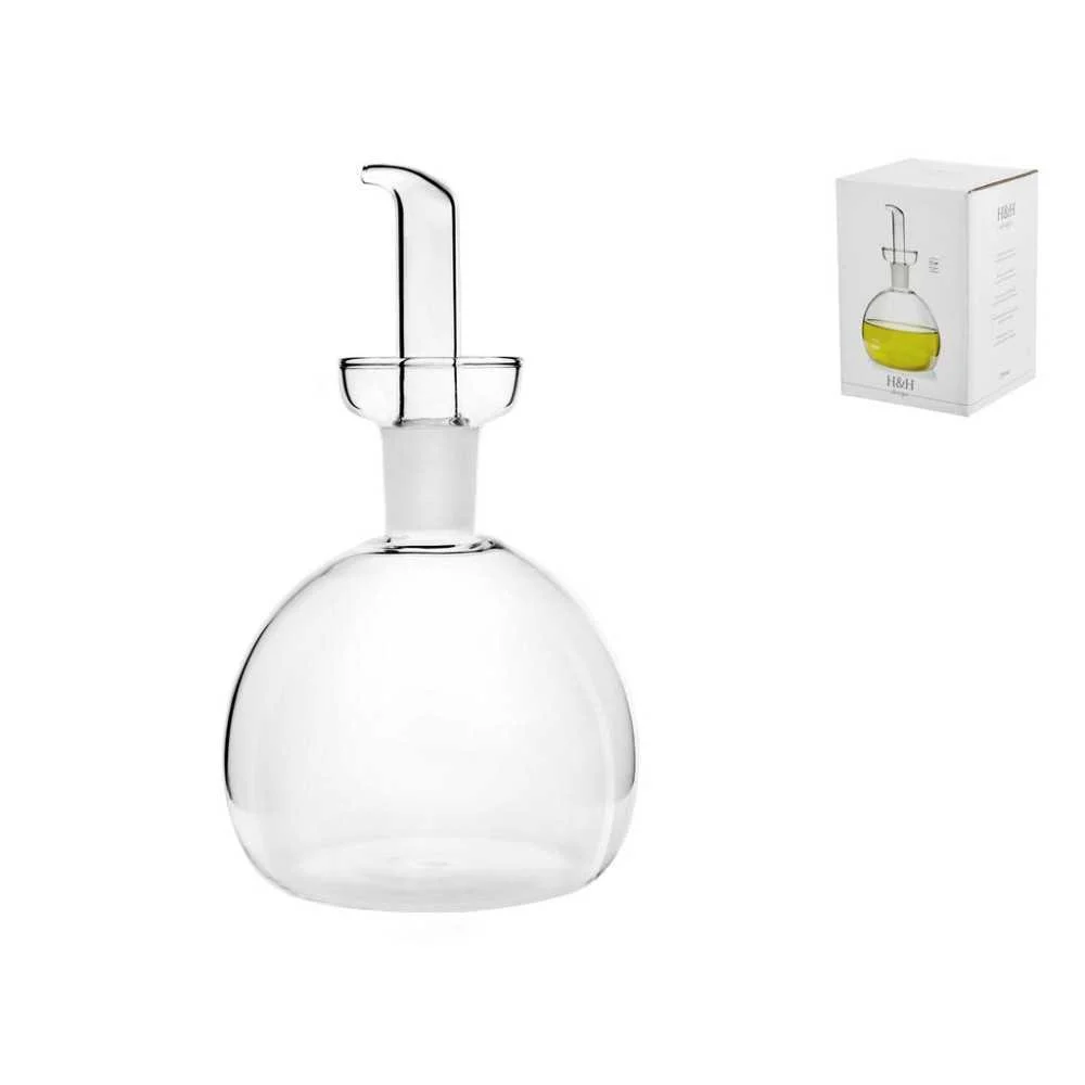 Ampolla Borosilicato Trasparente Tonda 250 cc