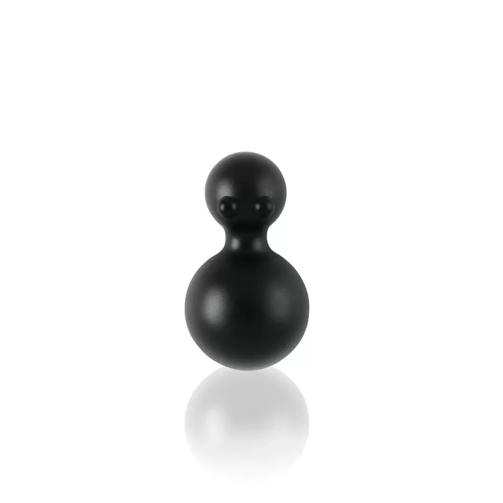 Apribottiglie Magnetico Mouse Nero, 10 x 5,5 x 3 cm by Alessi