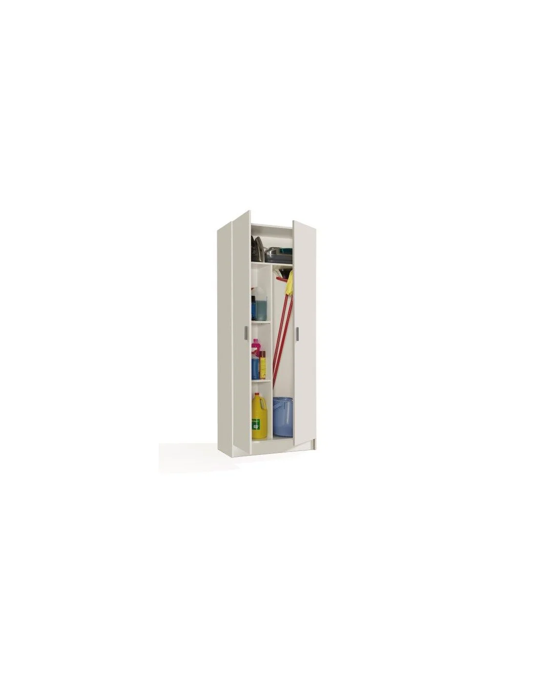 ARMADIO MULTIUSO PORTASCOPE BIANCO 2ANTE