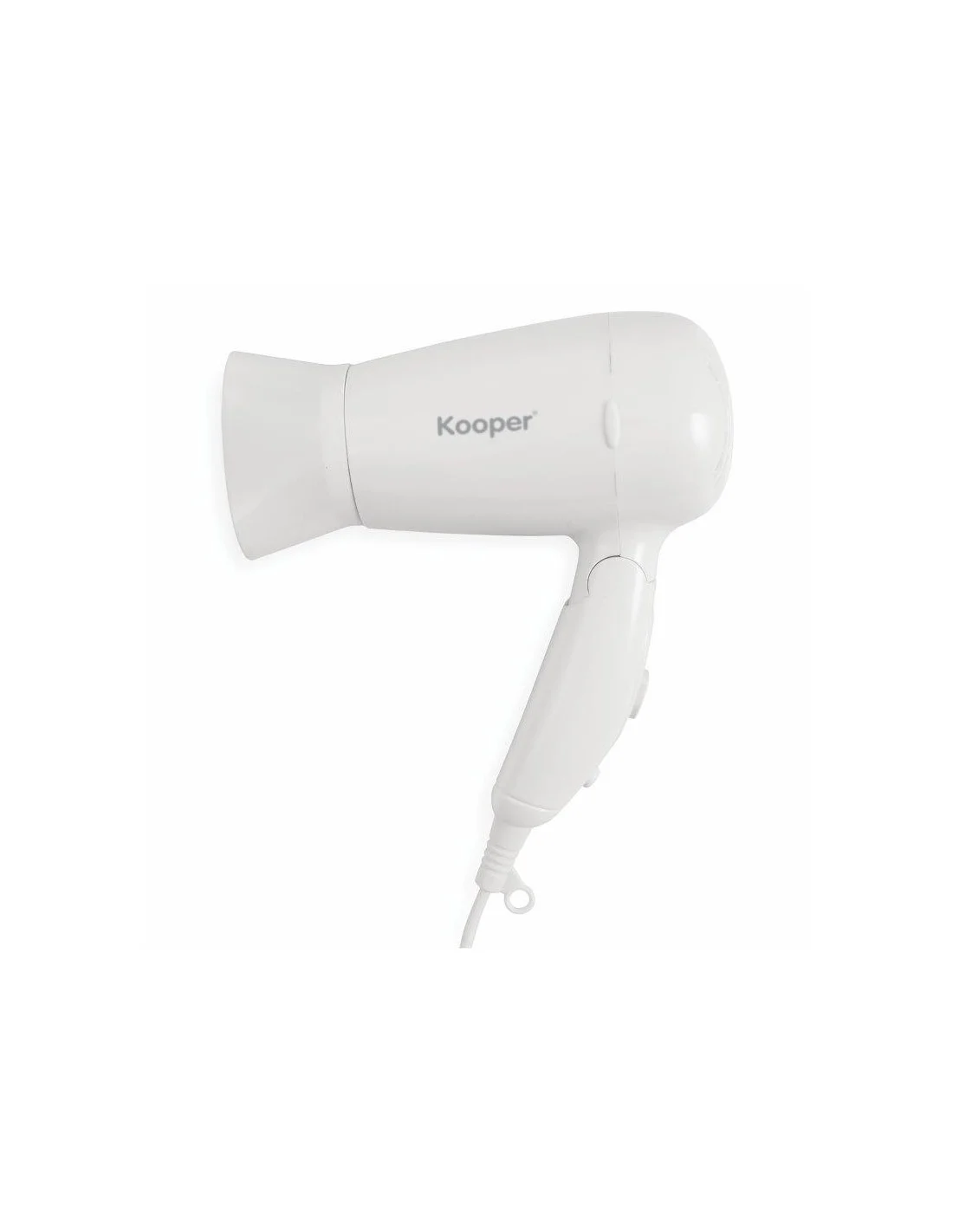 ASCIUGACAPELLI DA VIAGGIO BIANCO 1200W 2 VELOCITA