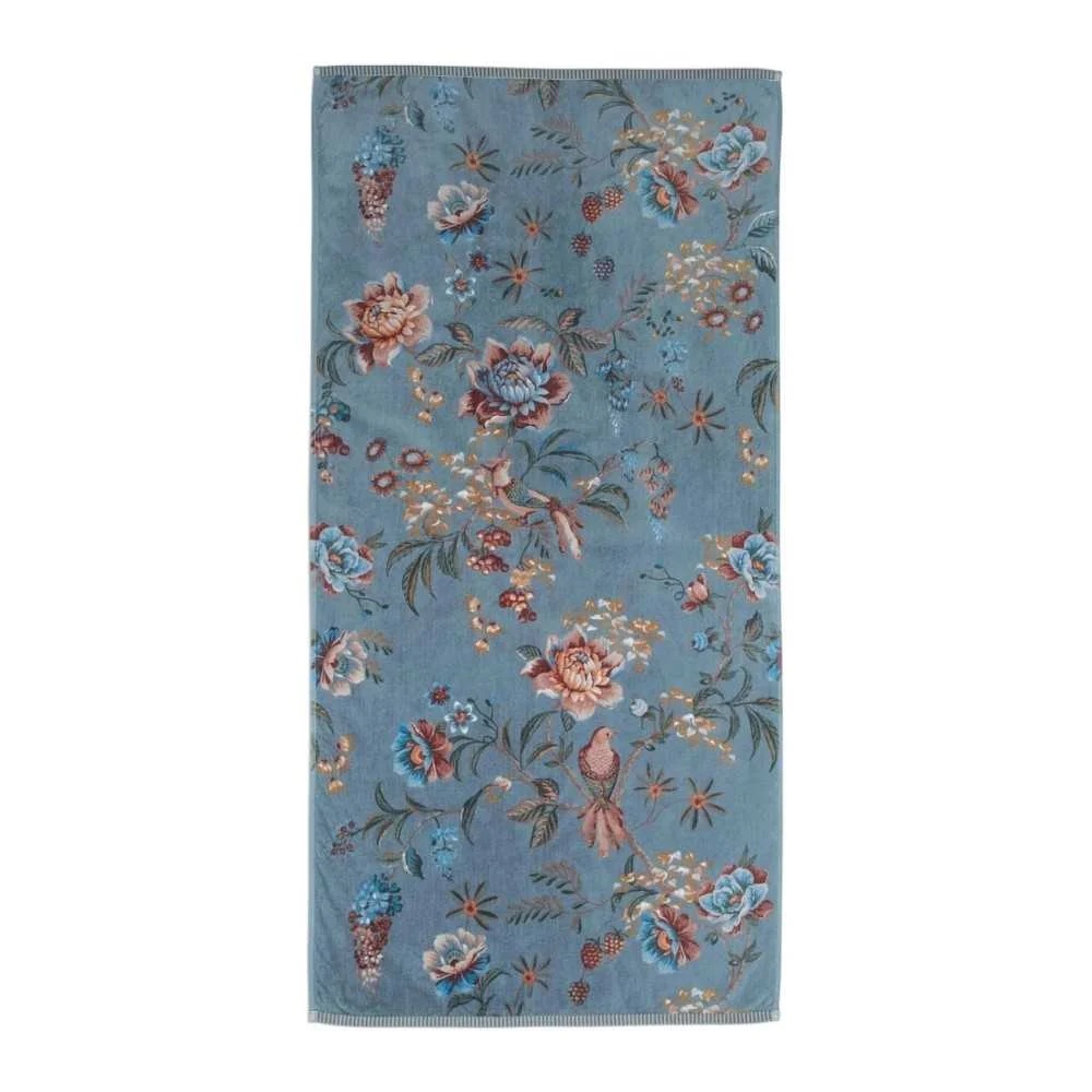 Asciugamano floreale lusso 70x140 cm Secret Garden Mauve