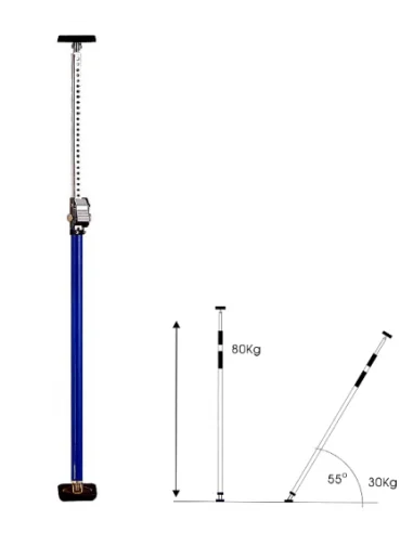 Asta telescopica di supporto fermapannelli