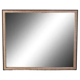 Specchio da muro 43x53 cm con cornice in legno MDF, Sibilla