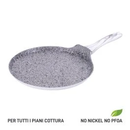Crepiera Ø 28 cm antiaderente, induzione, Iceberg SìChef