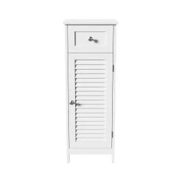 Mobiletto in legno MDF laccato, 1 anta e 1 cassetto, Sìordine