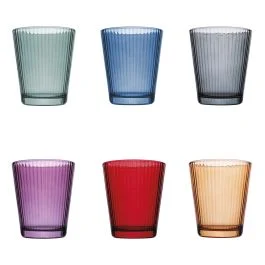 Set 6 bicchieri acqua 350 ml, Nice Color