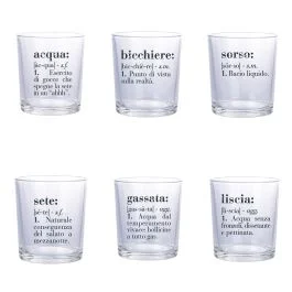 Set 6 bicchieri acqua 360 ml, Victionary