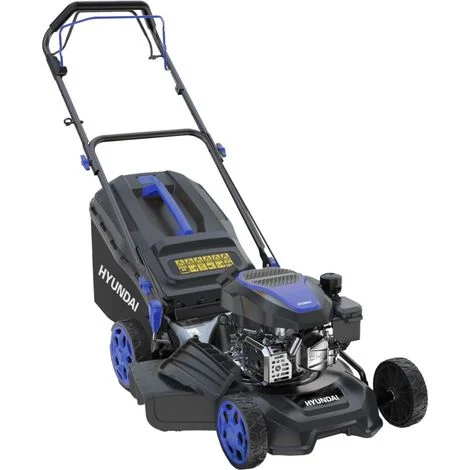 tagliaerba a scoppio trazionato hyundai taglio 46 cm 144 cc - cod. 65795