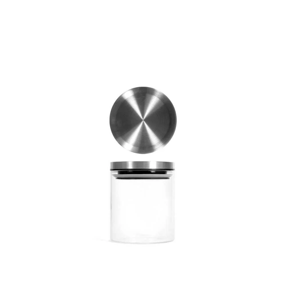Barattolo borosilicato H&H 0,7 L con coperchio inox